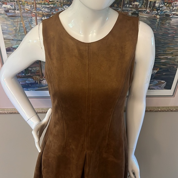 FAUX SUEDE DRESS - Picture 2 of 7